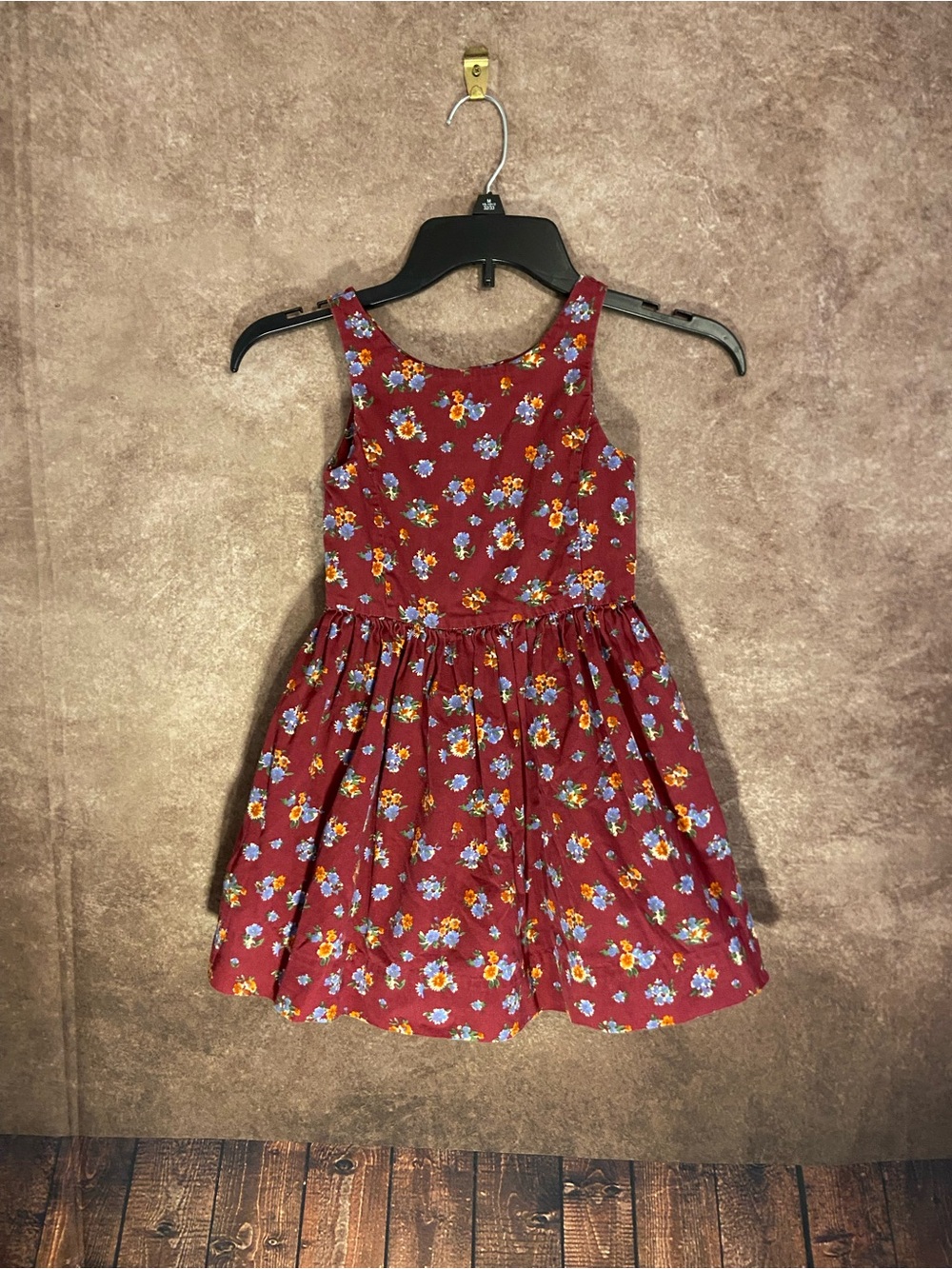 Polo Ralph Lauren-Floral Cotton Sateen Dress-Girls size 5-EUC